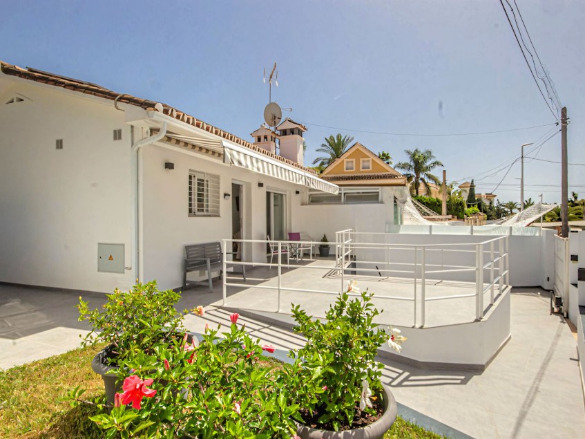 Costabella beachside bungalow with low running costs