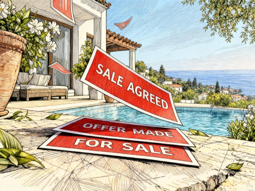 Under offer, sale agreed. Another one sold.
