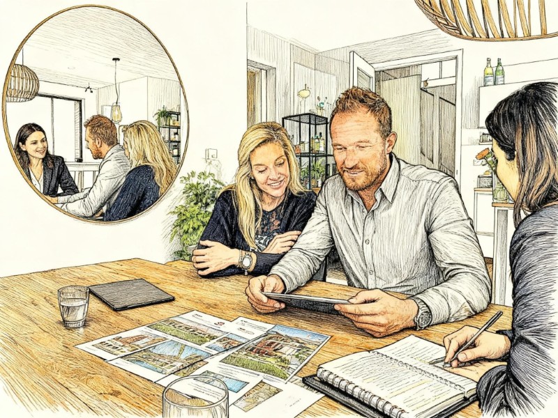 Immobiliensuche an der Costa del Sol Käufer arbeiten mit einem Immobilienmakler zusammen, um die passende Immobilie an der Costa del Sol zu finden