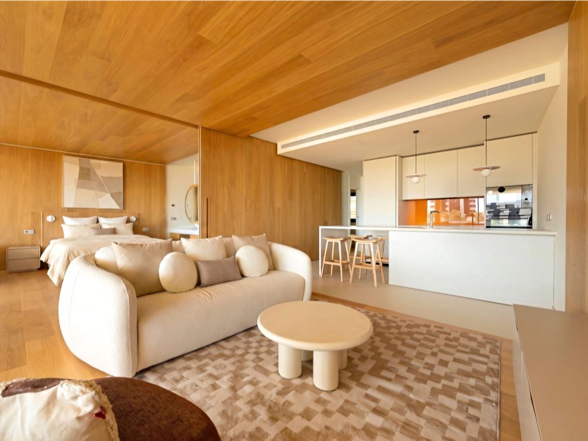Higueron South Residences Apartment Luxury modern apartment with an open-plan layout