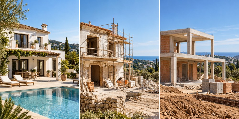 Move in, renovate, or build. Ready to move into, a renovation project or a new build? Which is for you?