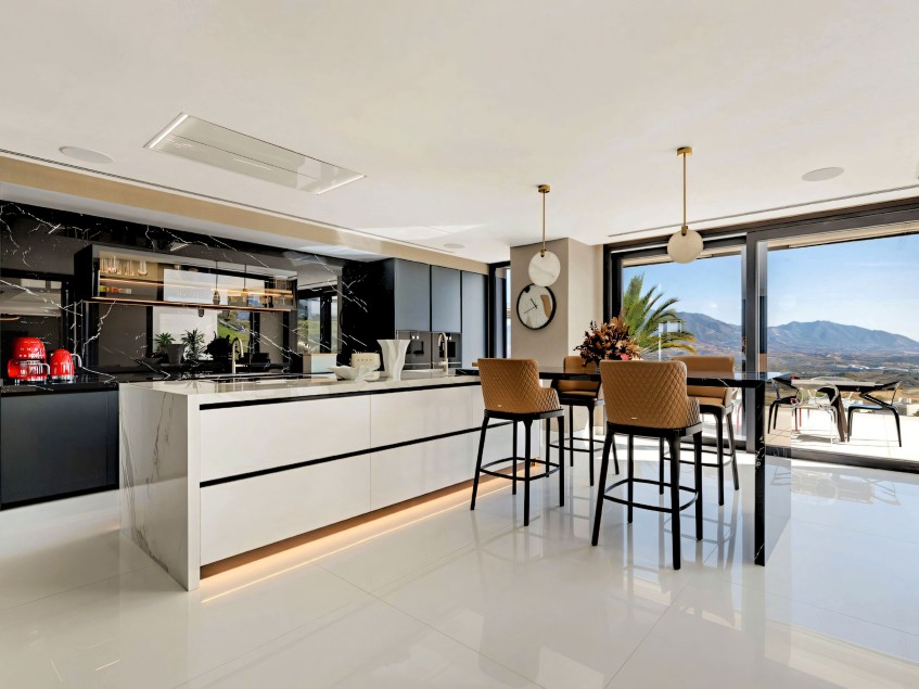 Cuisine de la villa à La Cala Golf Cuisine haut de gamme dans la villa à La Cala Golf