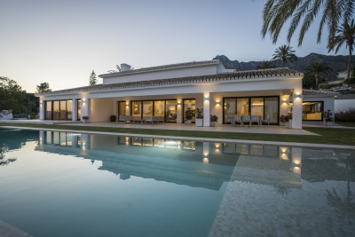 Expertly reformed Marbella villa for sale at Sierra Blanca