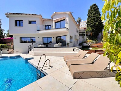Renovated 5 bedroom villa for sale in Riviera del Sol, Mijas Costa on the Costa del Sol