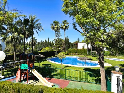 3 bedroom semi-detached family townhouse for sale in Las Cumbres Marbella above the Golden Mile
