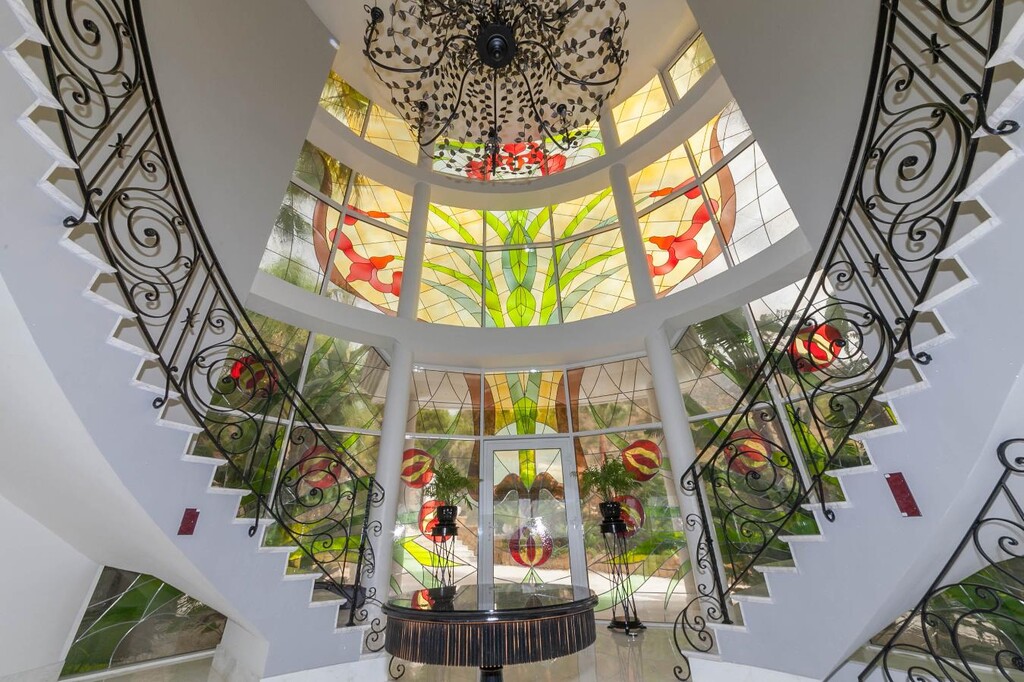 Entrance Hallway Luxury Villa Sierra Blanca Marbella-5
